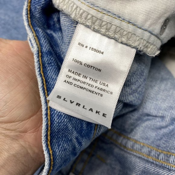 Slvrlake Blue Lightwash Jeans 26 - Picture 7 of 11